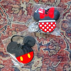 Mickey & Minnie Luggage Tags - New